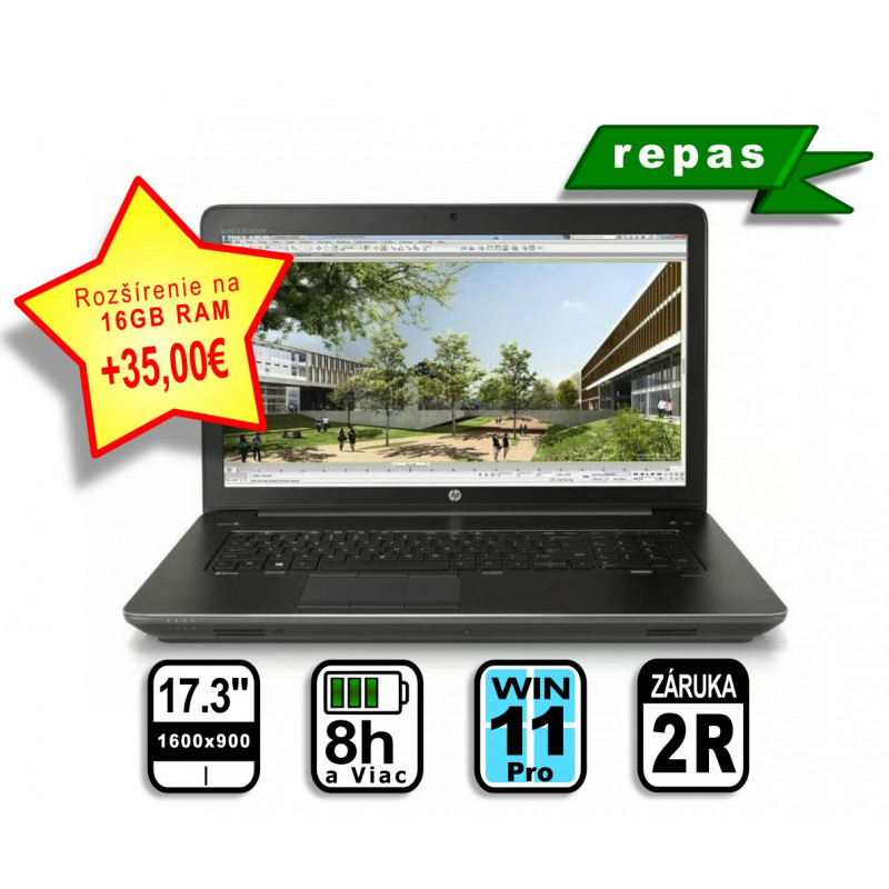 HP ZBook 17 G3 / Repas