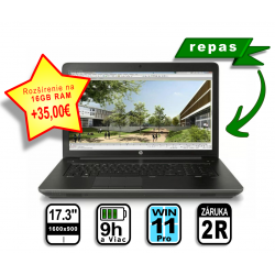 HP ZBook 17 G3 / Repas