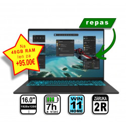 ASUS V16 / repas
