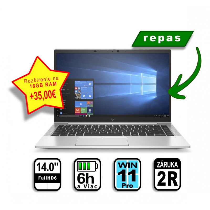 HP EliteBook 840 G7 / repas
