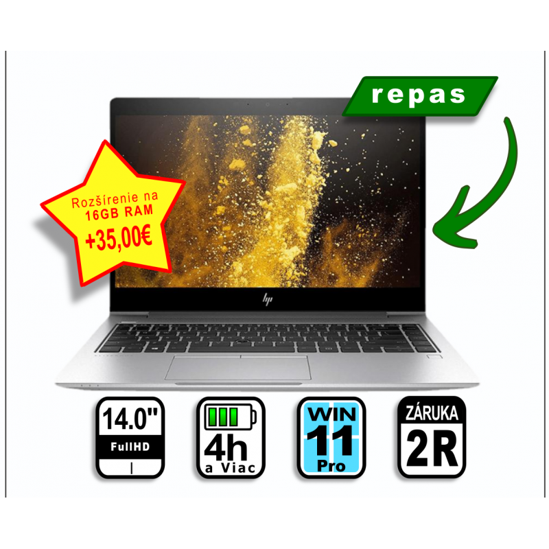 HP EliteBook 840 G5 / repas